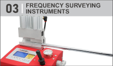 Frequency surveying instruments