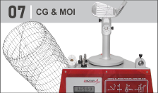 CG & inertia surveying instruments