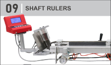 Club length and shaft tipping rulers