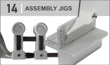 Assembly jigs and fixtures