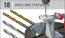 Clubhead reaming and drilling fixtures
