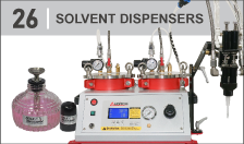 Glue dispensing systems